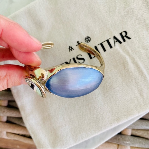 Alexis Bittar Lucite and Silver bracelet - Picture 8 of 15